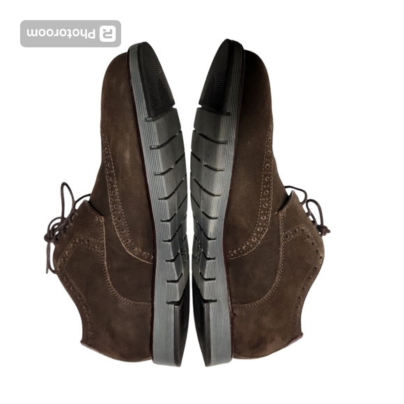 Johnston & Murphy 1850 Sheepskin men's loafers suede size 8.5 US - Picture 4 of 11